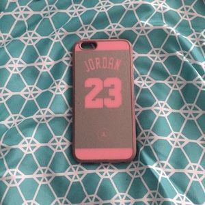 Pink Jordan phone case iphone 6/6s